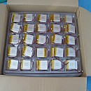 [C1828] (B2B 판매) 45 x 35 x 4.4mm 3.7V 650mA 폴리머 충전지(100개)